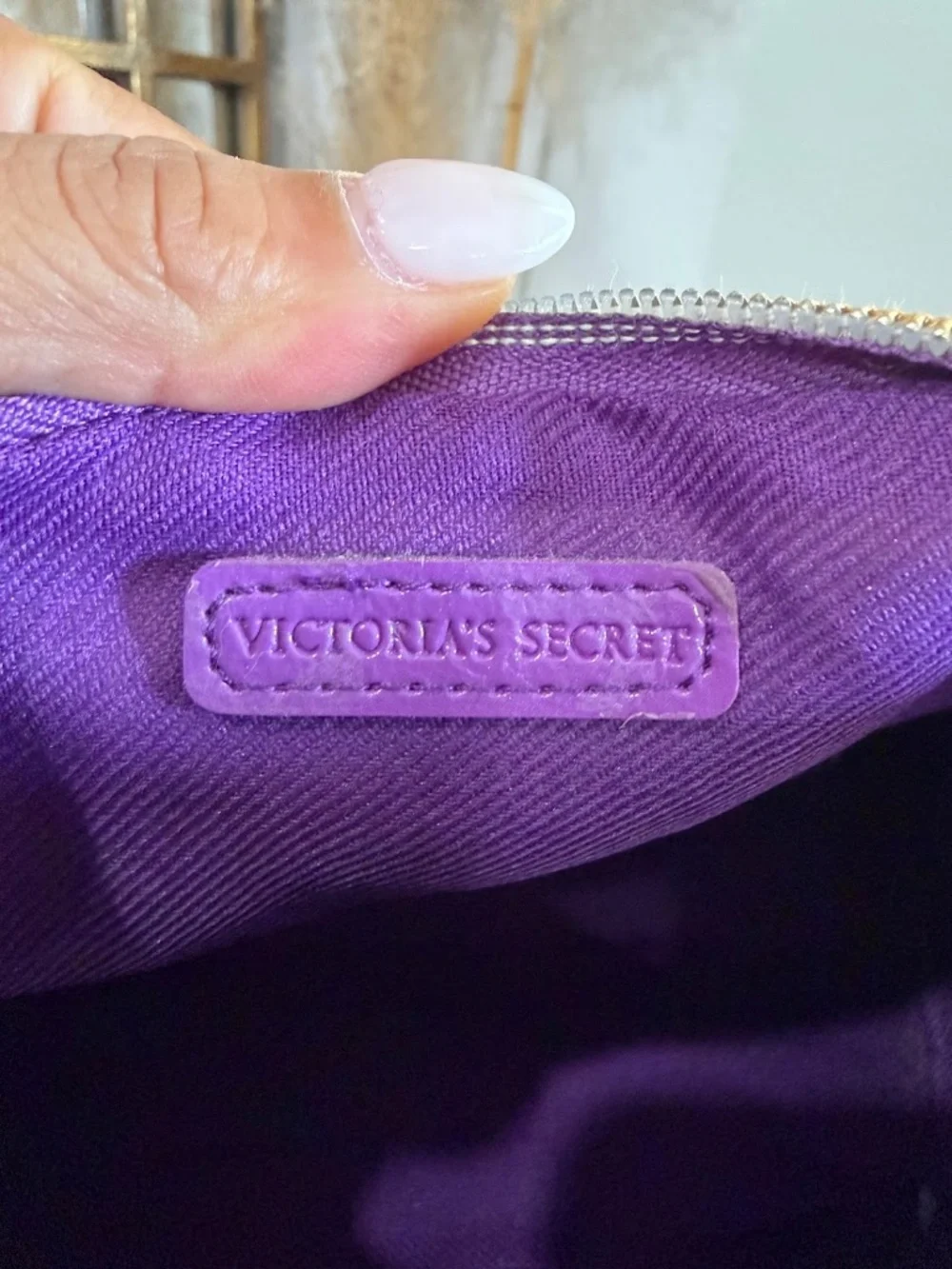 Victorias Secret Y2K-era Logo Bowler Satchel Handbag McBling Fashion Vintage
